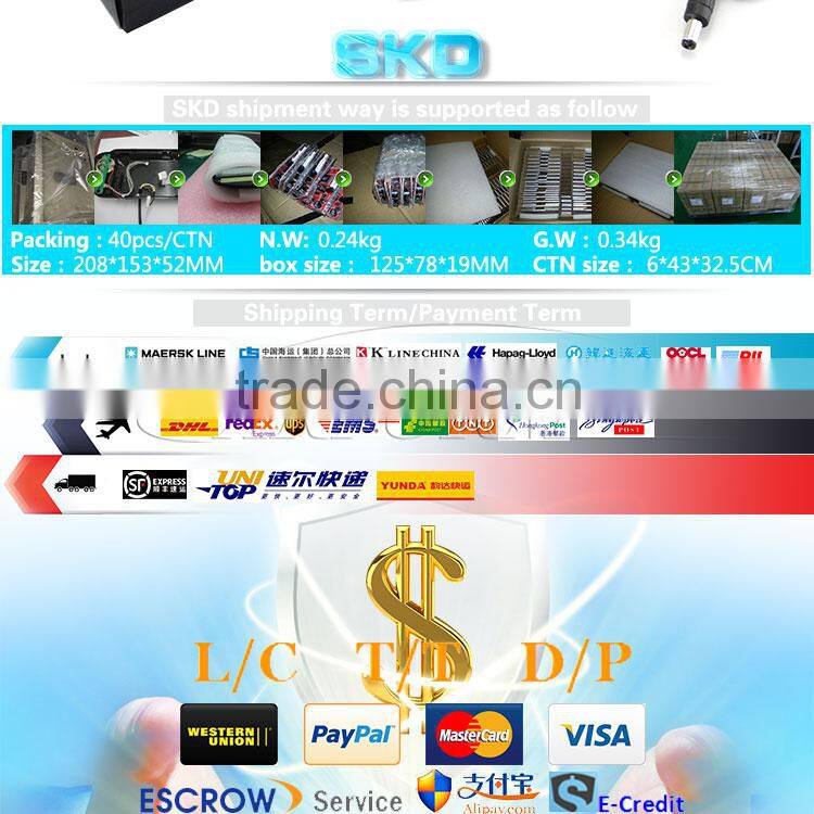 car 4.3 inch super tft lcd color tv monitor with 2 channel input