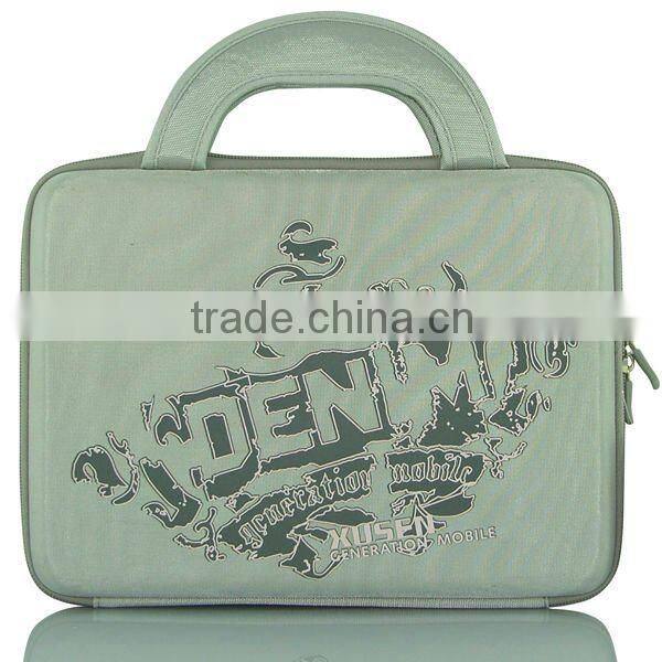 black polyester hard tablet case