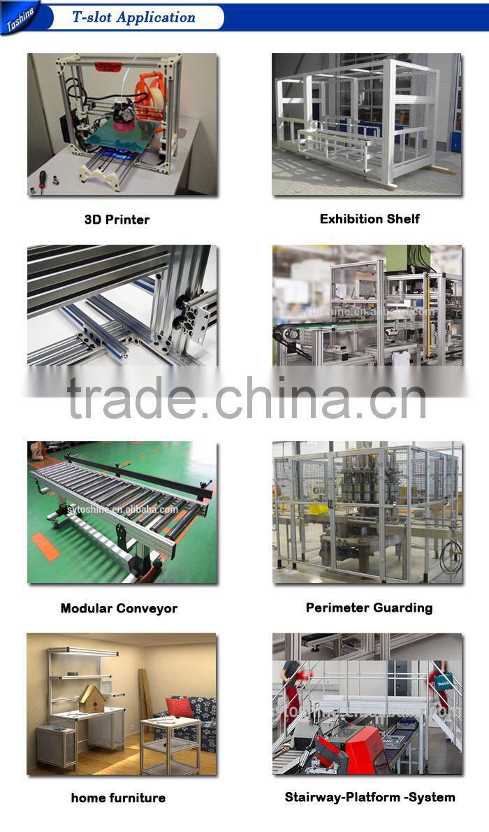 T slot aluminum profile for linear rail CNC