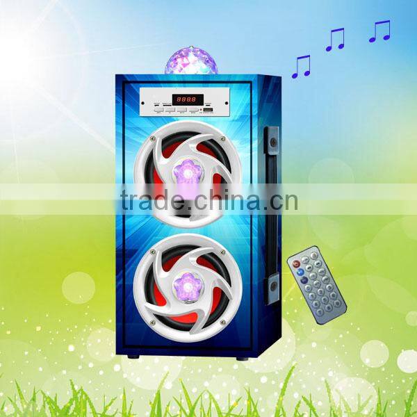 NT-WS002 trade assurance supplier LED wood speaker
