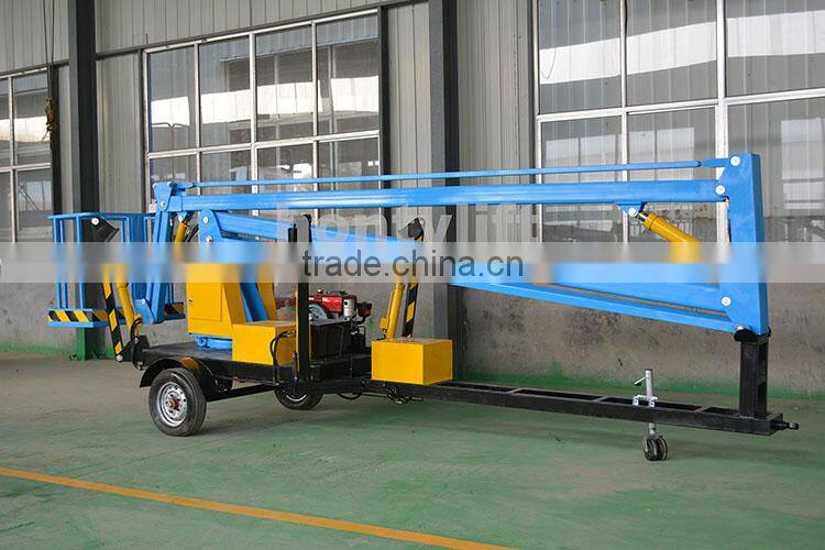 truck mounted boom lift/narrow lift price
