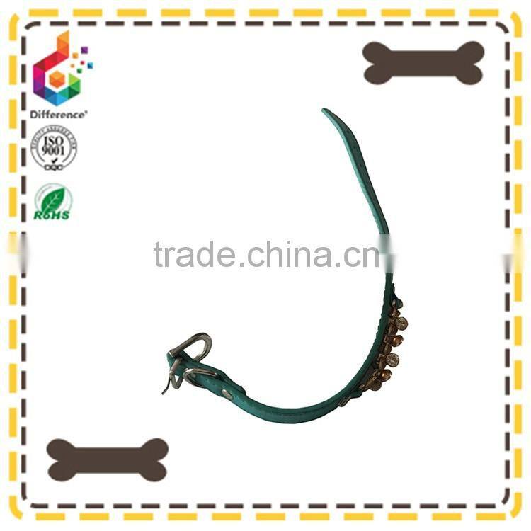 High quality leather decorative pet dog collar