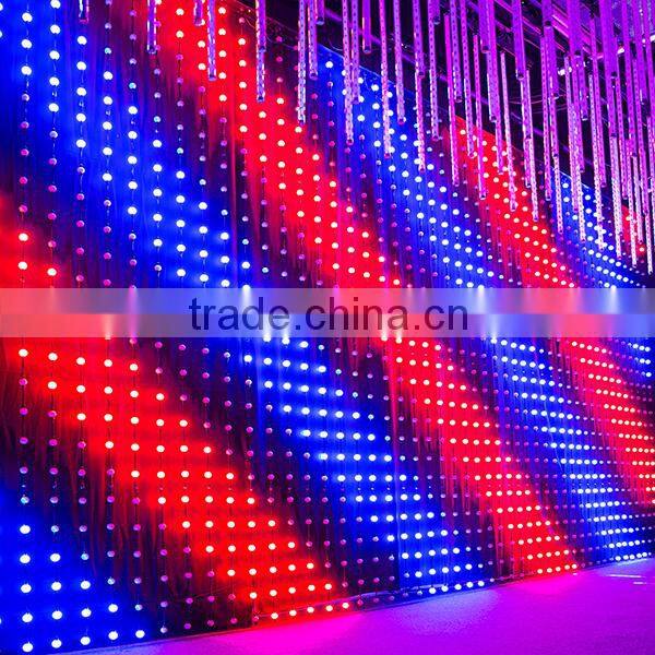 4 led 2 side super waterproof LED ball ws2811