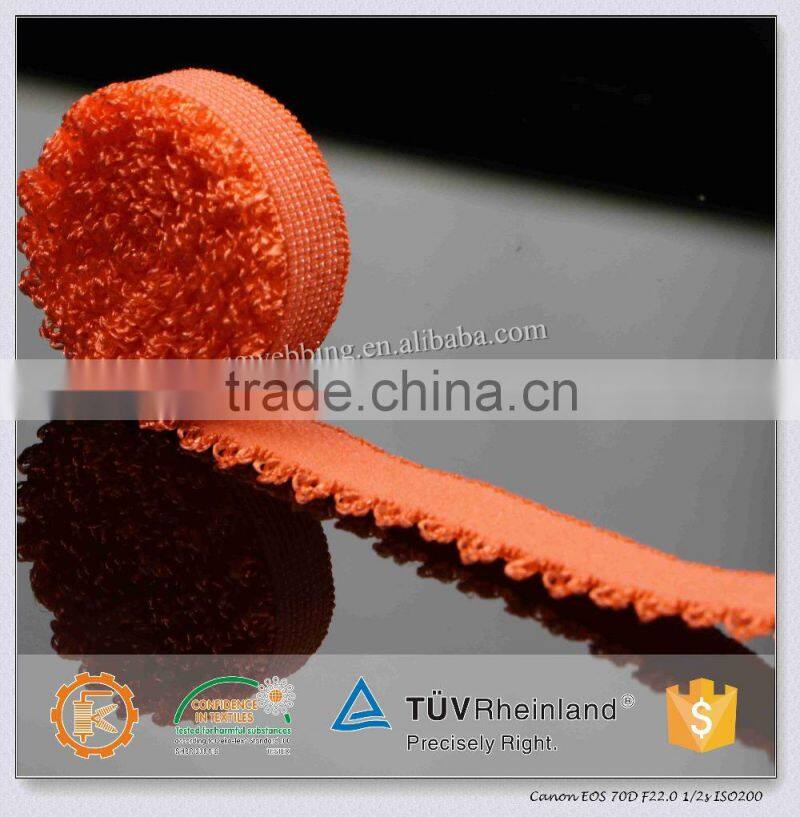 New design picot elastic facing band for bra