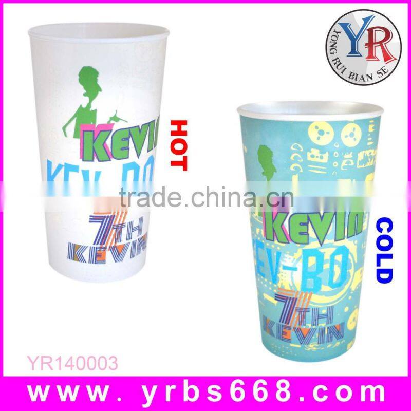 20oz Promotional insulated Plastic tumbler with straw and lid