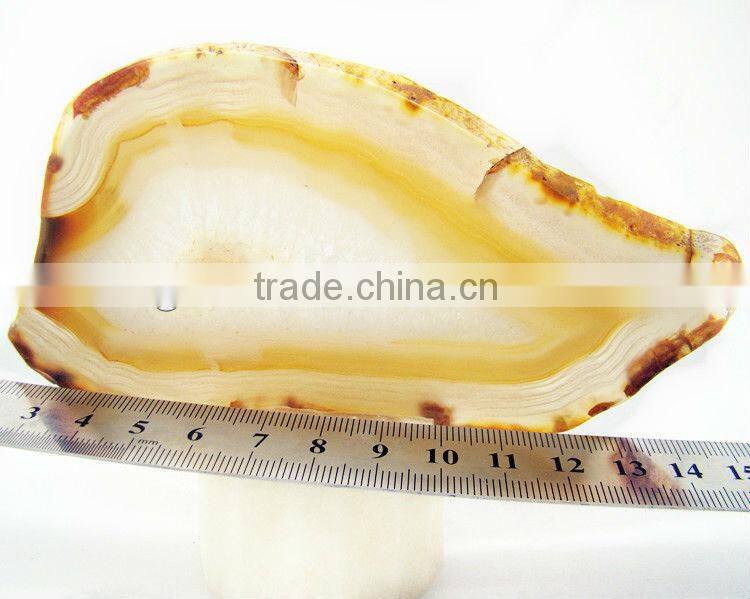 Pink Agate Slices For Sale