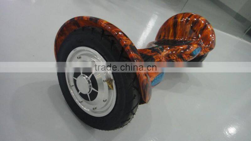 10 inch Battery Powered Skateboard / Balance Scooter Big Wheels Drifting Scooter