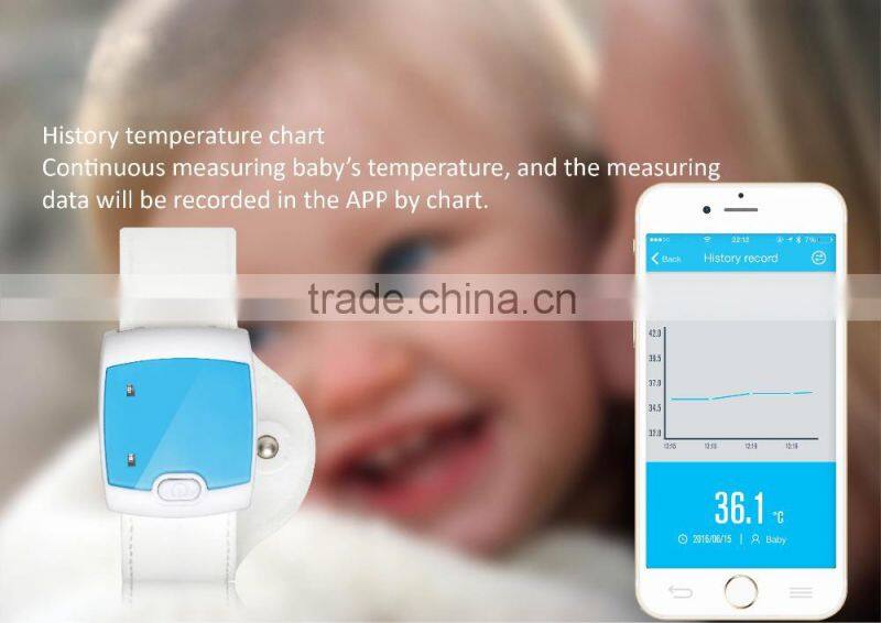2016 New Fashion Style The Long Standby Time Wireless Body History Digital Thermometer