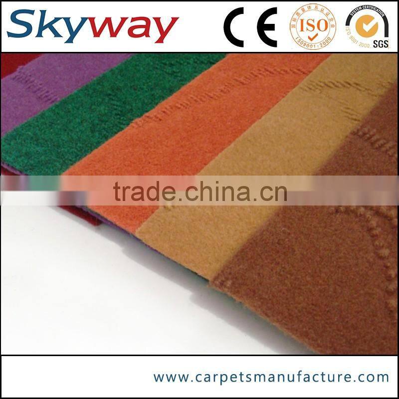 China manufacturer best commercial jacquard carpet