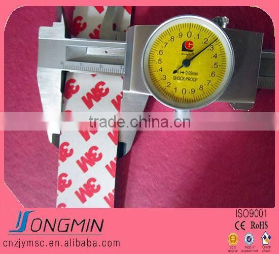 flexible custom 3M adhesive magnet sheet