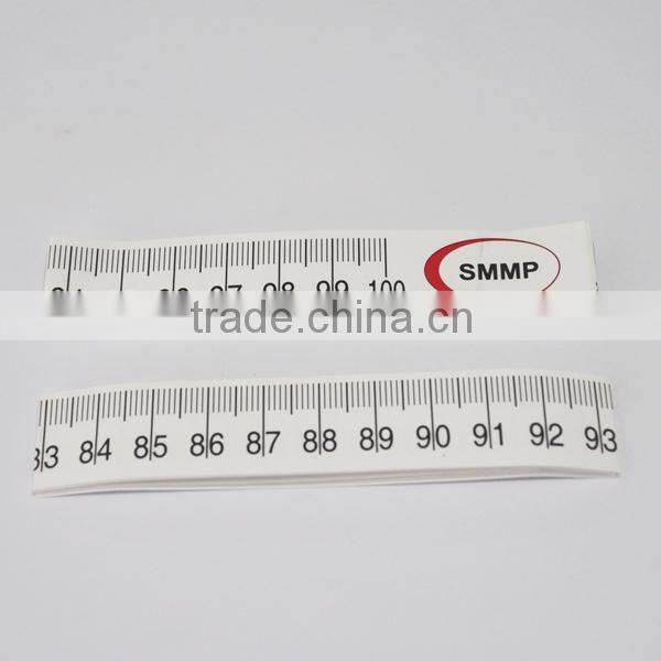 Custom printed paper measuring tape with your logo