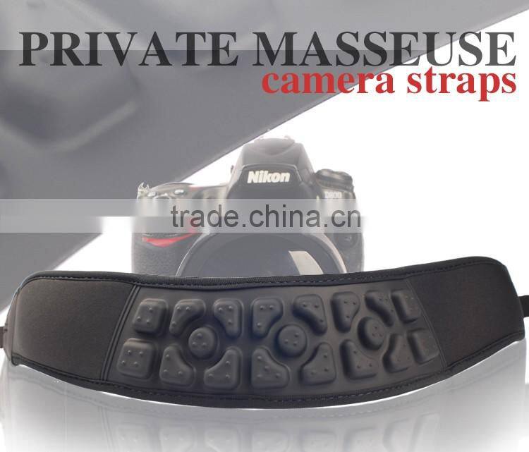 high quality Decompression Massage Shock Absorption DSLR Camera Strap Shoulder Neck Grip SF8