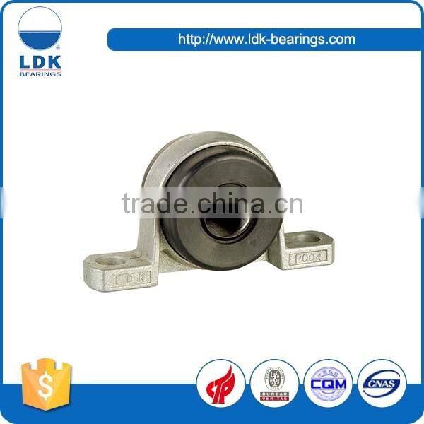Zinc alloy housing material miniature light duty pillow block KP004
