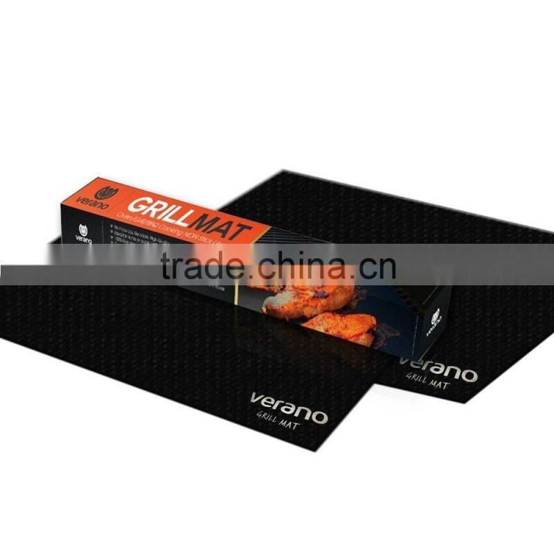 2 pcs/Set Bake Non Stick Grilling Mats Barbecue Baking Liners BBQ Grill Mat