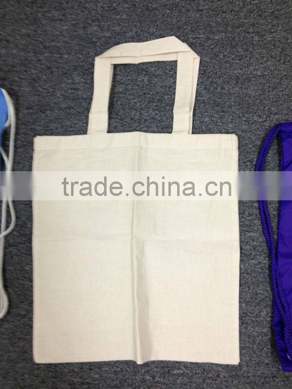 160grsm natural muslin shopper bag