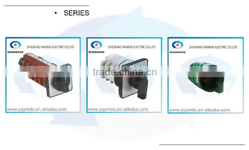 Welding machine switch KDHC-32/3 3 knots 3 poles 32A 3 positions step switch 6 pcs contacts changeover rotary switch