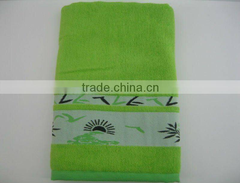 100% bamboo fibric bath towel