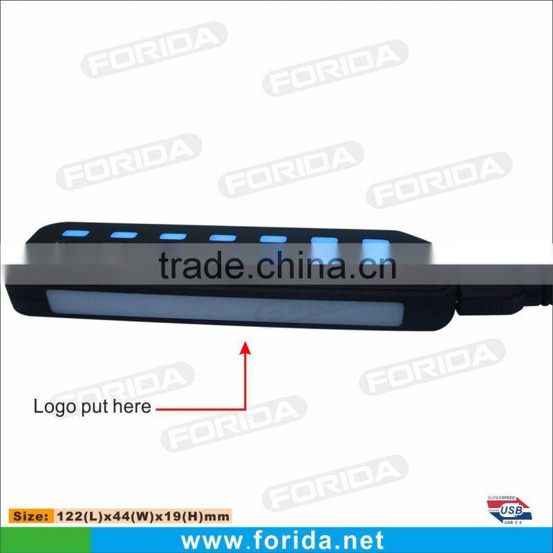 7 Port USB Hub 3.0 with Independent ON/OFF Switch For Each Port