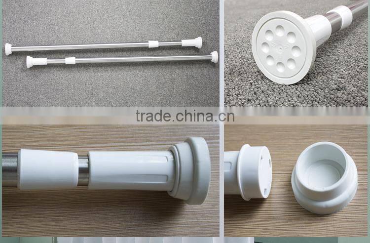 Strong OEM service Metal Extendable bathroom shower curtain rod