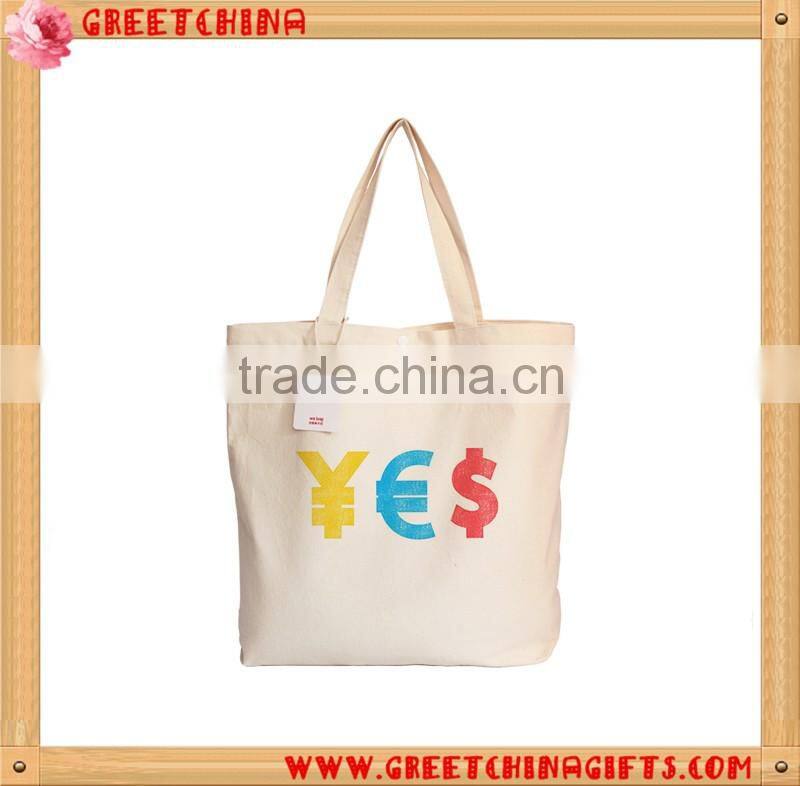 Cotton canvas Tote bag for carring groceries and shopping