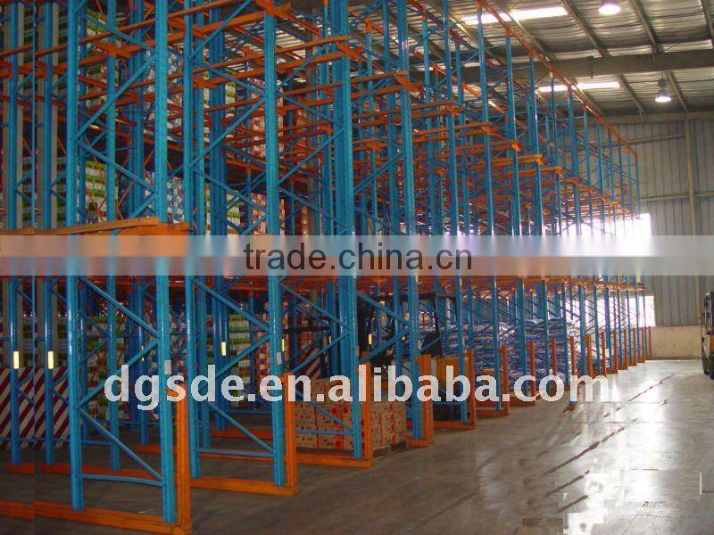drive in storage pallet racking high density
