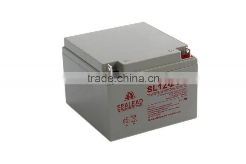 Sealed 24ah12v ups rechargeable battery