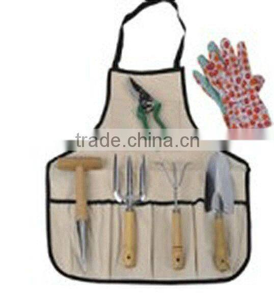 7pcs garden apron tools set