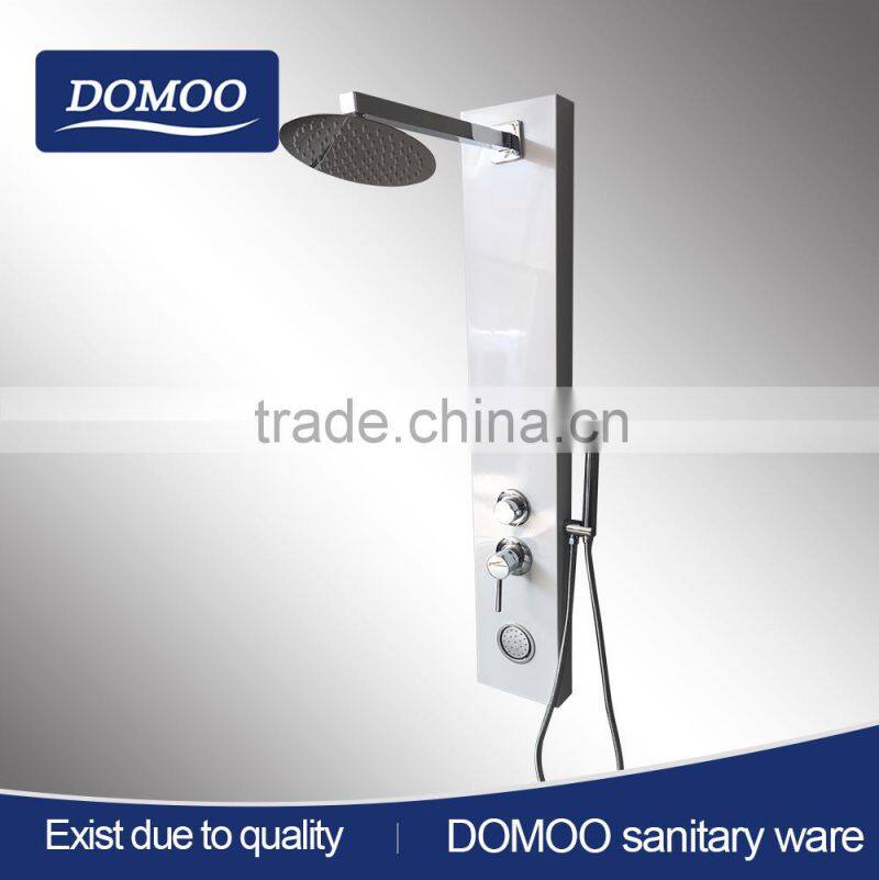 304 anti-fingerprint thermostatic stainless steel shower panel