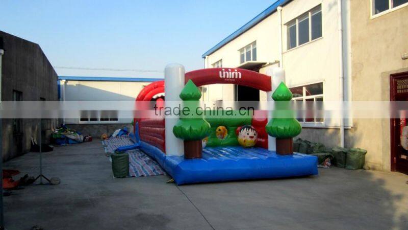 Small Indoor Kids inflatable obstacle course