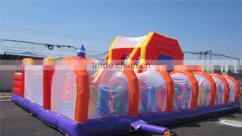 Kids Inflatable Sports Obstacle Course for Sale