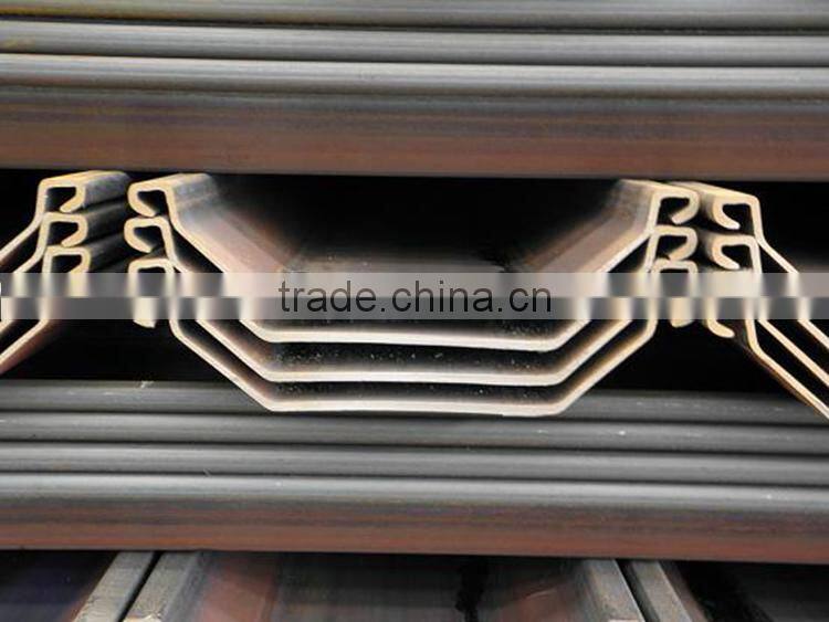 structural cold form steel sheet pile