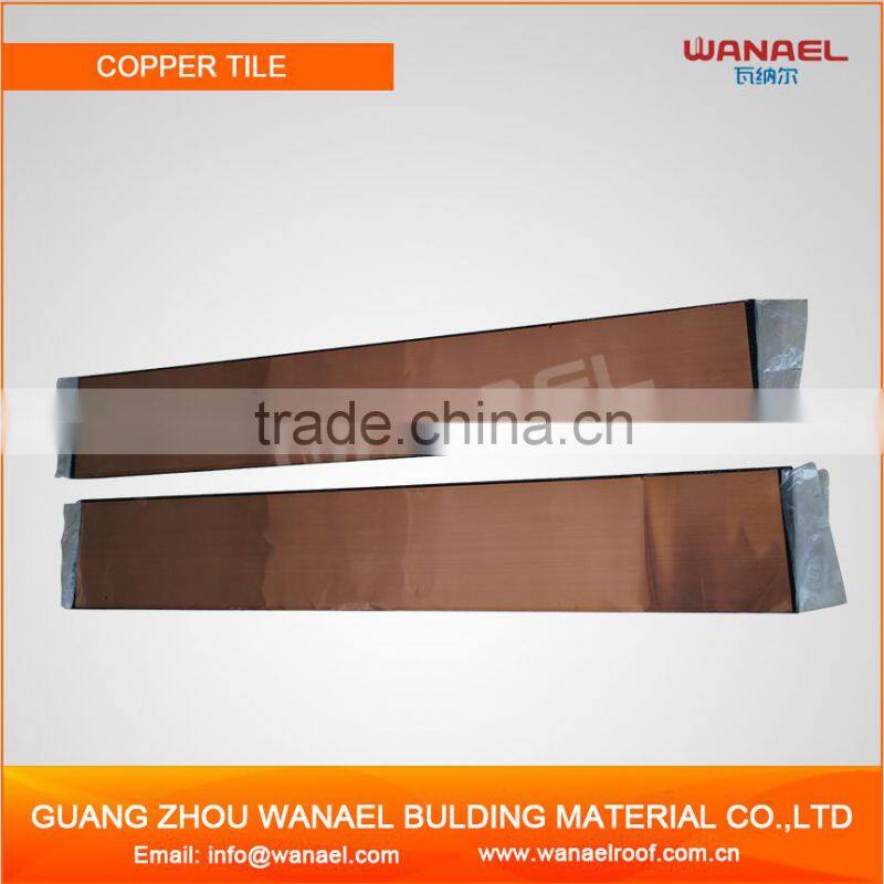 Best Building Materials Wanael 4 Tab Copper Asphalt Roofing Shingles