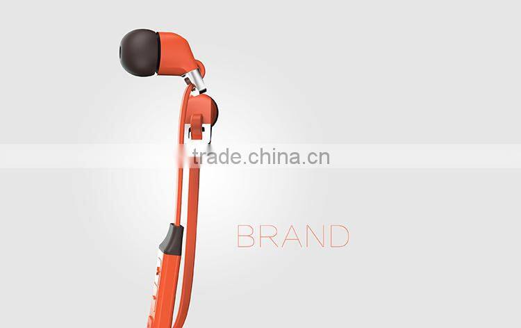 New Year 2016 Gift Multipoint Connection V3.0+EDR Bluetooth Noise Cancelling Color Earphone