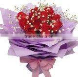 100%Polyester/Pet Colorful Nonwoven Fabric For Flower Wrapping