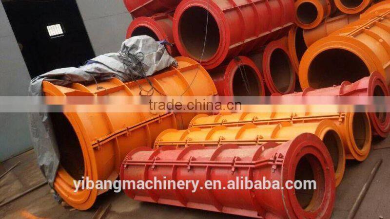 machine for the production of cement concrete pipe moulds