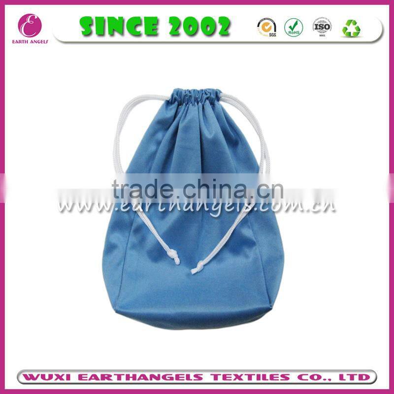 microfiber pouch with drawstring