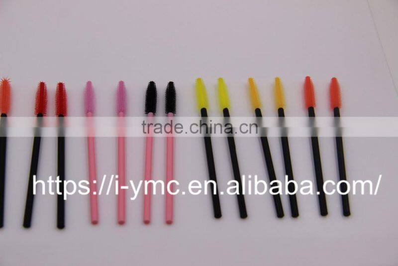 Disposable Multi-colored, multi-shape Mascara Brush with Eyelash Mascara Wand Brush