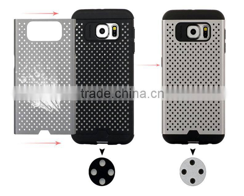 2016 New model Metal mobile phone case for iPhone 6 6s metal slim armor phone case