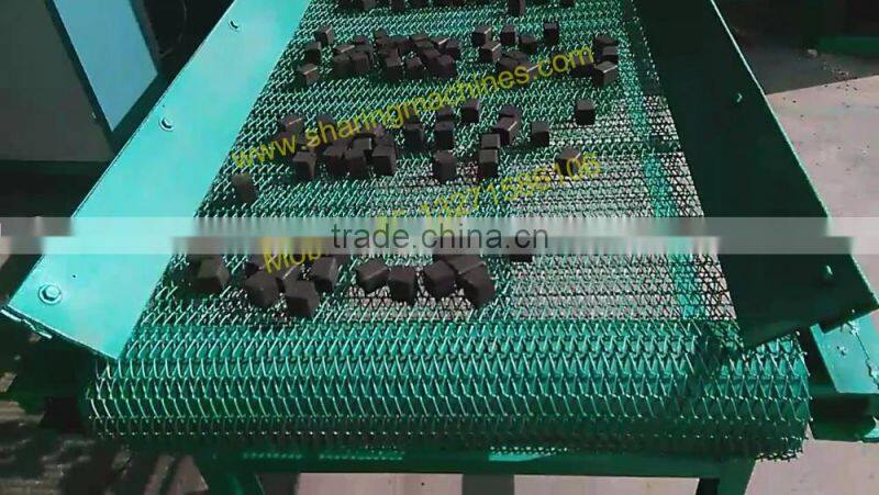 Professional hydraulic coconut shell shisha charcoal making machine with 5% discount