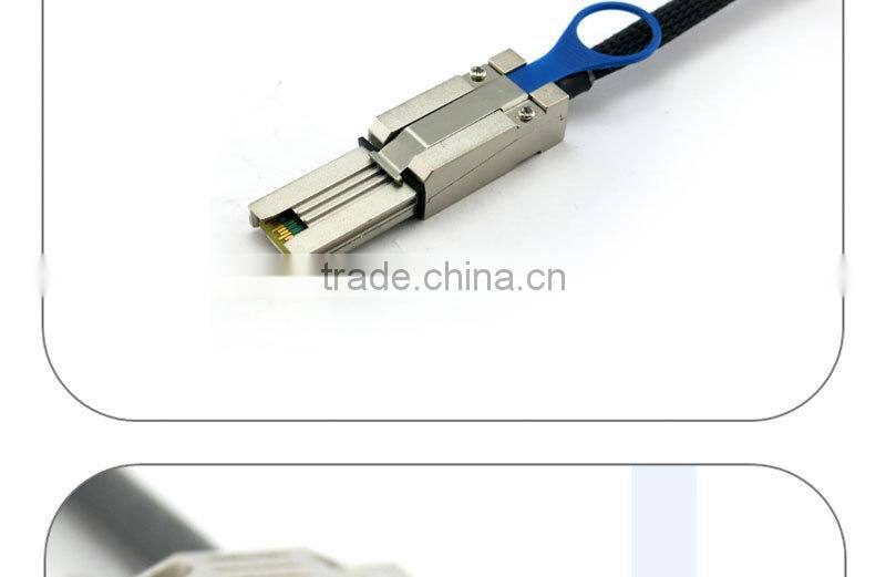 External infiniband Mini SAS SFF8470 to SFF8088 (34pin to 26pin) CX4 cable