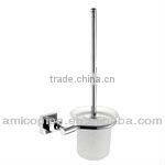 Copper Brass Chrome Plated Toilet Brush Holder