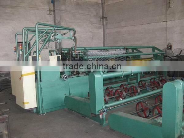 diamond mesh/chain link fence weaving machine