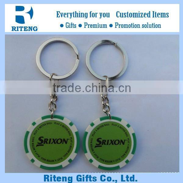In Bulk Cheap Wholesale Keychain With Poker Chips
