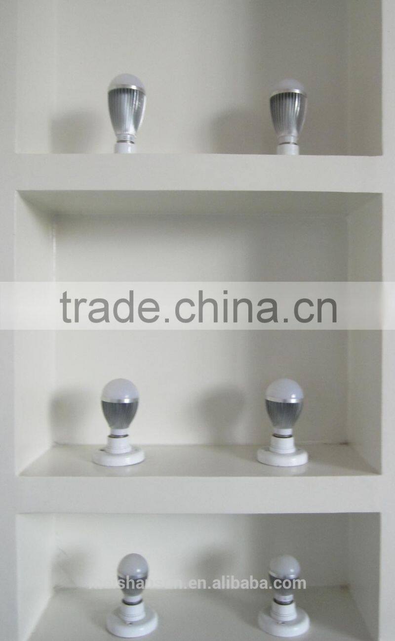 3W Efficient Cooler aluminum LED bulb lights by factory