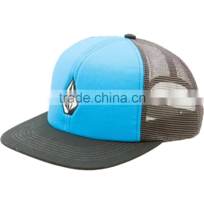 Snap back blank foam flat bill mesh trucker hat,dipper gravity falls cartoon hat cap trucker