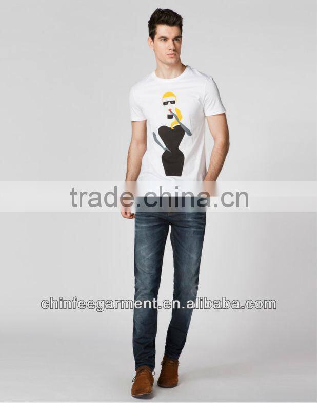 Printing T Shirts Fashion Cheap T Shirt Made In Guangzhou Factory