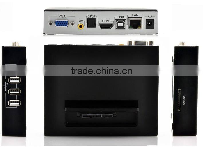 Allwinner A20 Android 4.2 IPTV box pre-install XBMC & Miracast & WIFI set top box USB & VGA& HDMI & AV output supported