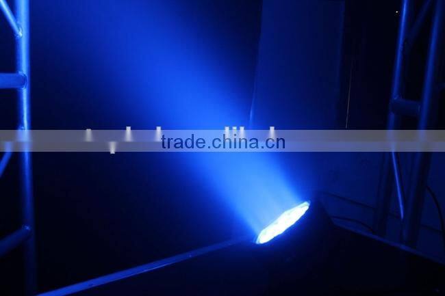 36W dj light 12*Tri-RGB slim par can sound active outdoor flat par