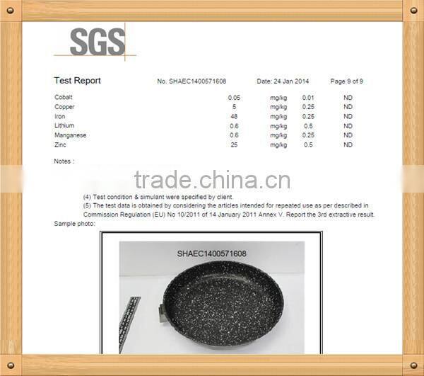 Press aluminum deep frying pan with straight body