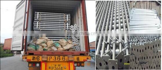Spanish/Italian style scaffolding steel props